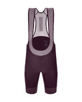 SANTINI Cycling bib shorts - KARMA DELTA  - bordeaux