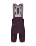 SANTINI Cycling bib shorts - KARMA DELTA  - bordeaux