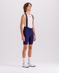 SANTINI Cycling bib shorts - PLUSH - blue