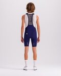 SANTINI Cycling bib shorts - PLUSH - blue