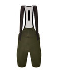 SANTINI Cycling bib shorts - PLUSH - green