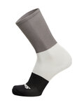 SANTINI Cyclingclassic socks - BENGAL  - white/grey/black