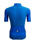 SANTINI Cycling short sleeve jersey - COLORE PURO - blue