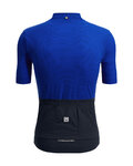 SANTINI Cycling short sleeve jersey - COLORE RIGA - blue