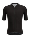 SANTINI Cycling short sleeve jersey - REDUX SPEED - black