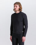 SANTINI Cycling long sleeve t-shirt - IMPETUS - black