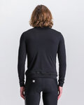 SANTINI Cycling long sleeve t-shirt - IMPETUS - black