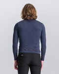 SANTINI Cycling long sleeve t-shirt - IMPETUS - blue