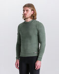 SANTINI Cycling long sleeve t-shirt - IMPETUS - green