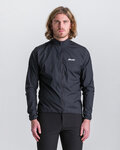 SANTINI Cycling windproof jacket - VENTUS - black