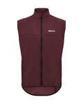 SANTINI Cycling gilet - VENTUS - bordeaux