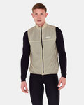 SANTINI Cycling gilet - VENTUS - beige
