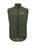 SANTINI Cycling gilet - VENTUS - green