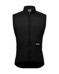 SANTINI Cycling gilet - TRAIL - black