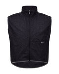 SANTINI Cycling gilet - HIGH VIS - black