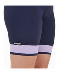 SANTINI Cycling shorts without bib - GIADA PURE - purple/blue