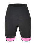 SANTINI Cycling shorts without bib - GIADA PURE - pink/black