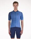 SANTINI Cycling short sleeve jersey - PAWS FORMA - blue