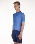 SANTINI Cycling short sleeve jersey - PAWS FORMA - blue
