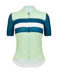 SANTINI Cycling short sleeve jersey - ECO SLEEK NEW BENGAL - light green/green
