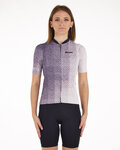SANTINI Cycling short sleeve jersey - PAWS FORMA - purple
