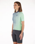 SANTINI Cycling short sleeve jersey - PAWS FORMA - light green