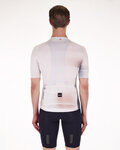SANTINI Cycling short sleeve jersey - OMBRA - white