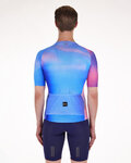 SANTINI Cycling short sleeve jersey - OMBRA - blue