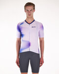 SANTINI Cycling short sleeve jersey - OMBRA - purple