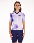 SANTINI Cycling short sleeve jersey - OMBRA - purple