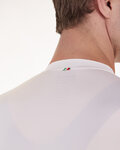 SANTINI Cycling short sleeve jersey - ECO SLEEK NEW BENGAL  - white/grey