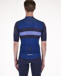 SANTINI Cycling short sleeve jersey - ECO SLEEK NEW BENGAL  - blue