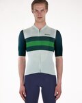 SANTINI Cycling short sleeve jersey - ECO SLEEK NEW BENGAL  - light green
