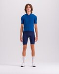 SANTINI Cycling short sleeve jersey - REDUX SPEED - blue
