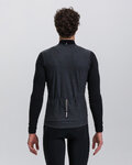 SANTINI Cycling winter long sleeve jersey - PURE - black