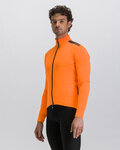 SANTINI Cycling thermal jacket - ADAPT MULTI - orange