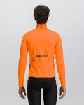 SANTINI Cycling thermal jacket - ADAPT MULTI - orange