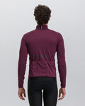 SANTINI Cycling thermal jacket - ADAPT MULTI - bordeaux