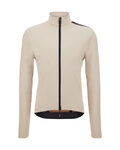 SANTINI Cycling thermal jacket - ADAPT MULTI - ivory