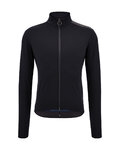 SANTINI Cycling thermal jacket - ADAPT MULTI - black
