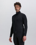 SANTINI Cycling thermal jacket - ADAPT MULTI - black