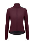 SANTINI Cycling thermal jacket - ADAPT MULTI - bordeaux