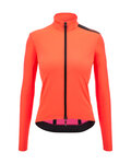 SANTINI Cycling winter long sleeve jersey - ADAPT MULTI - pink