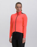 SANTINI Cycling winter long sleeve jersey - ADAPT MULTI - pink