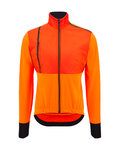 SANTINI Cycling thermal jacket - VEGA ABSOLUTE - orange