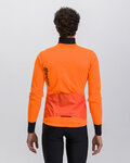SANTINI Cycling thermal jacket - VEGA ABSOLUTE - orange