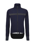 SANTINI Cycling thermal jacket - GUARD NEOS - blue