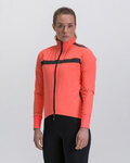SANTINI Cycling thermal jacket - GUARD NEOS - pink