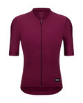 SANTINI Cycling short sleeve jersey - RTR - bordeaux