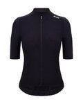 SANTINI Cycling short sleeve jersey - REDUX - black